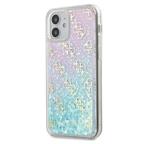 Funda iPhone 12 mini Licencia Guess Glitter Iridiscente