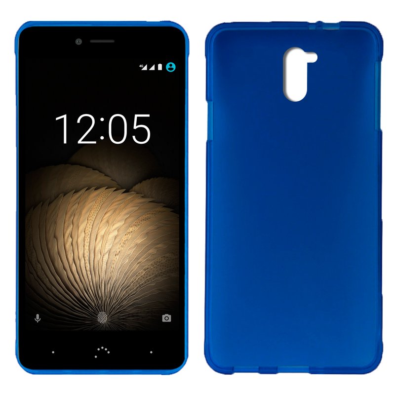 Funda Silicona BQ Plus (Azul)