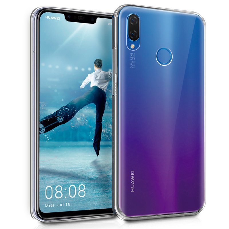 Funda Huawei P Plus (Transparente)