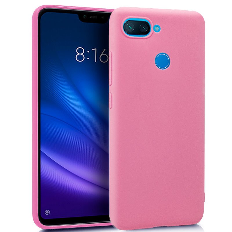 Anoi Masacre Reacondicionamiento Funda Silicona Xiaomi Mi 8 Lite (Rosa)