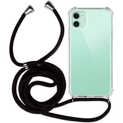 Funda colgante con cuerda para iPhone 11 negro