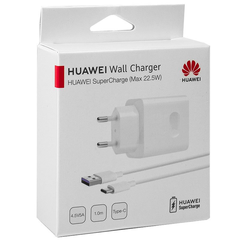 Cargador Red Original Huawei (Tipo C) Super Carga Rápida 5Amp (Con Blister)