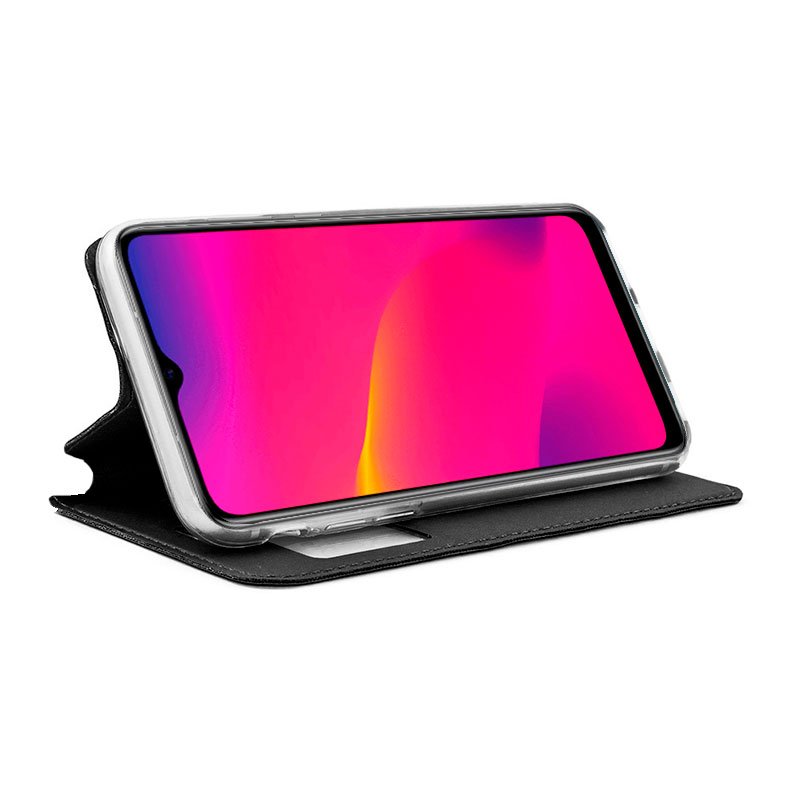 Funda Flip Cover Oppo A5 (2020) / A9 (2020) Liso Negro