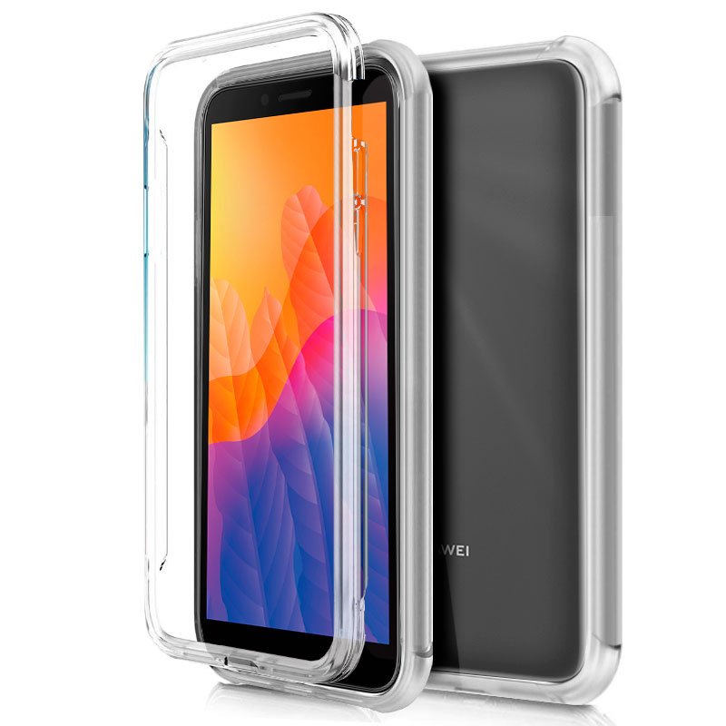 Funda Silicona 3D Huawei Y5p (Transparente Frontal + Trasera)
