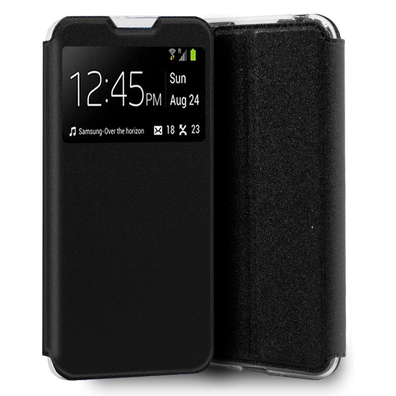 Funda Flip Cover Xiaomi Redmi 9A Liso Negro