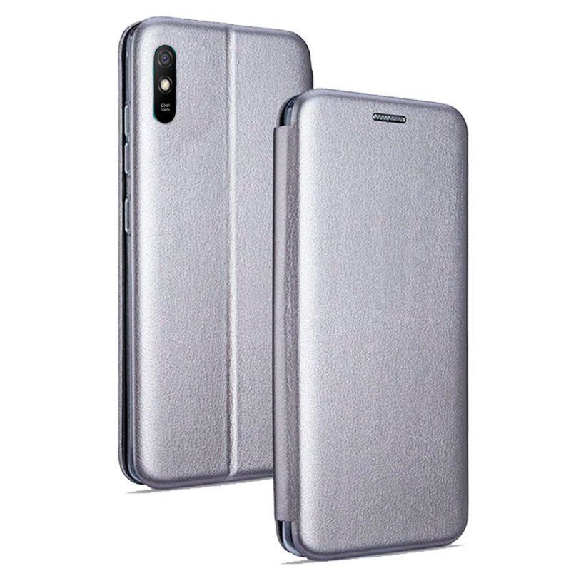 Funda Flip Cover Xiaomi Redmi 9A / 9AT Elegance Plata