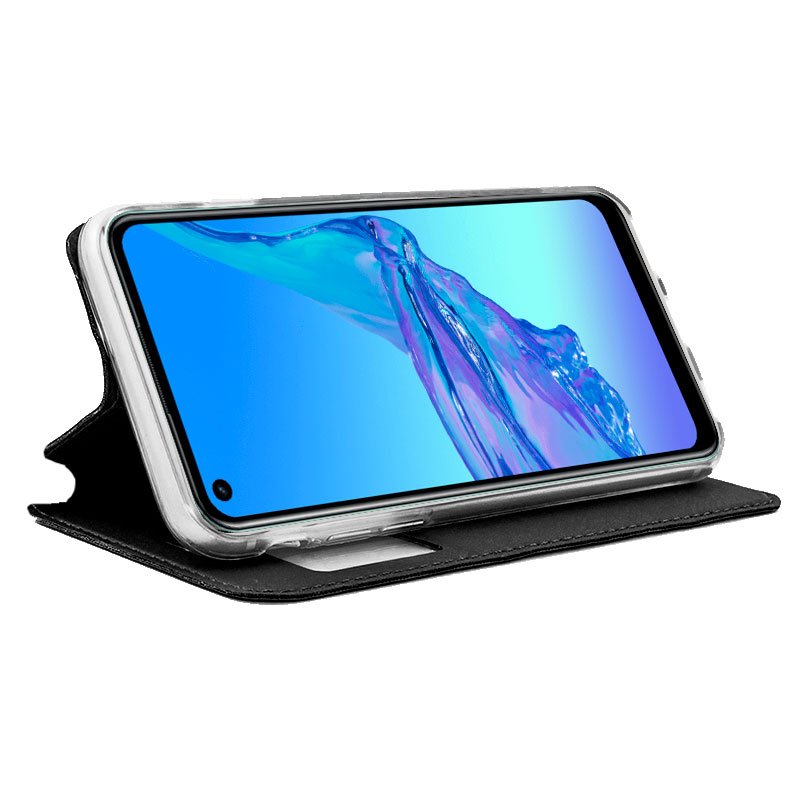 Funda Flip Cover Oppo A53 / A53s Liso Negro