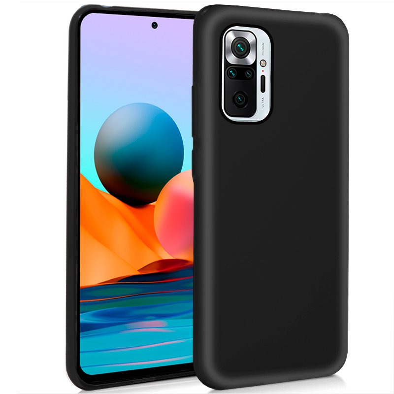 Funda Silicona Líquida Ultra Suave Xiaomi Redmi Note 10 5g / Poco M3 Pro 5g  Color Negra con Ofertas en Carrefour