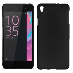 Funda Silicona Sony Xperia E5 (Negro)