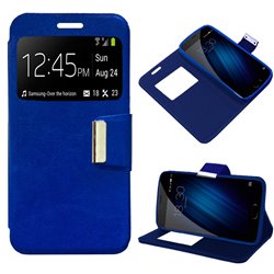 Funda Flip Cover Meizu M3 / M3s Liso Azul