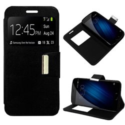 Funda Flip Cover Meizu M3 / M3s Liso Negro