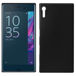 Funda Silicona Sony Xperia XZ (Negro)