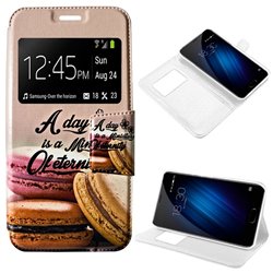 Funda Flip Cover Meizu M3 / M3s Dibujos Galletas