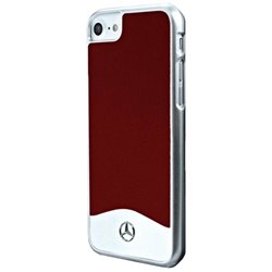 Carcasa iPhone 7 / iPhone 8 Licencia Mercedes-Benz Aluminio Rojo