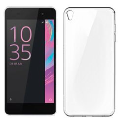 Funda Silicona Sony Xperia E5 (Transparente)