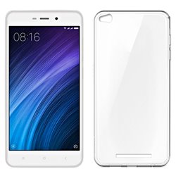 Funda Silicona Xiaomi Redmi 4A (Transparente)