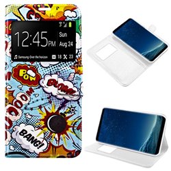 Funda Flip Cover Samsung G955 Galaxy S8 Plus Dibujos Comic