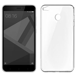 Funda Silicona Xiaomi Redmi 4X / 4X Pro (Transparente)