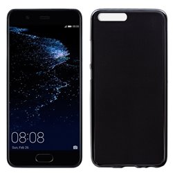 Funda Silicona Huawei P10 Plus (Negro)