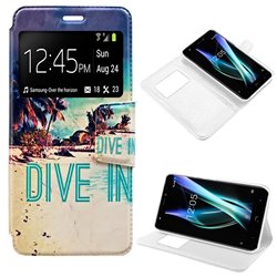 Funda Flip Cover BQ Aquaris X / X Pro Dibujos Dive