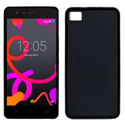 Funda Silicona BQ Aquaris M5.5 / M 2017 (Negro)