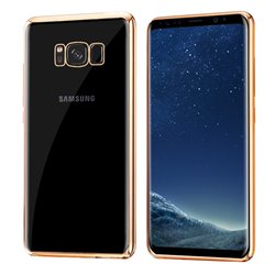 Carcasa Samsung G950 Galaxy S8 Borde Metalizado (Dorado)
