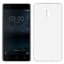 Funda Silicona Nokia 3 (Transparente)