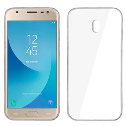 Funda Silicona Samsung J330 Galaxy J3 (2017) Transparente