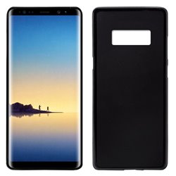 Funda Silicona Samsung N950 Galaxy Note 8 (Negro)