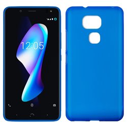 Funda Silicona BQ Aquaris V Plus / VS Plus (Azul)