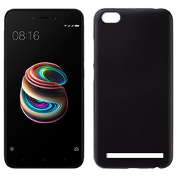 Funda Silicona Xiaomi Redmi 5A (Negro)