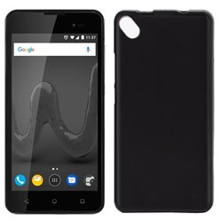 Funda Silicona Wiko Sunny 2 Plus (Negro)