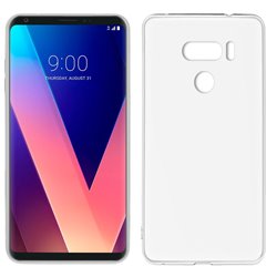 Funda Silicona LG V30 (Transparente)