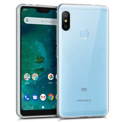 Funda Silicona Xiaomi Mi A2 Lite / 6 Pro (Transparente)