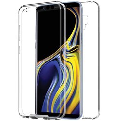 Funda Silicona 3D Samsung N960 Galaxy Note 9 (Transparente Frontal + Trasera)