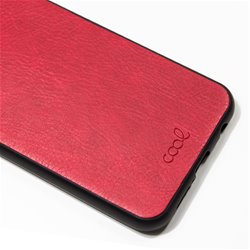 Carcasa Huawei Y7 (2018) / Honor 7C Leather Piel Rojo