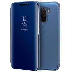 Funda Flip Cover Xiaomi Pocophone F1 Clear View Azul