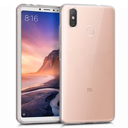 Funda Silicona Xiaomi Mi Max 3 (Transparente)