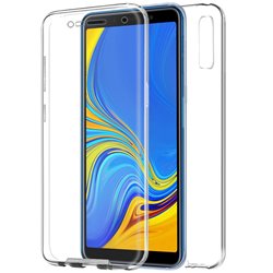 Funda Silicona 3D Samsung A750 Galaxy A7 (Transparente Frontal + Trasera)