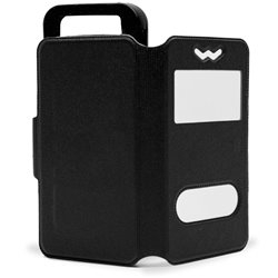 Funda Universal Flip Cover 4.7 - 5 pulg Liso Negro