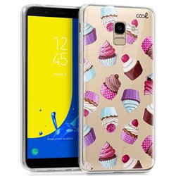 Carcasa Samsung J600 Galaxy J6 Clear CupCake