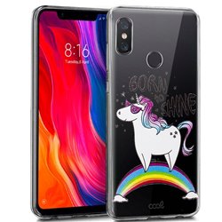 Carcasa Xiaomi Mi 8 / Mi 8 Pro Clear Unicornio