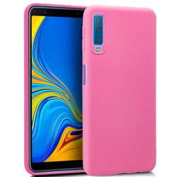 Funda Silicona Samsung A750 Galaxy A7 (Rosa)