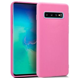 Funda Silicona Samsung G975 Galaxy S10 Plus (Rosa)