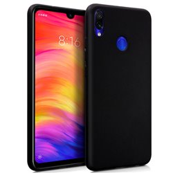 Funda Silicona Xiaomi Redmi Note 7 / Note 7 Pro (Negro)