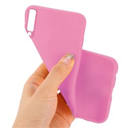 Funda Silicona Samsung A750 Galaxy A7 (Rosa)