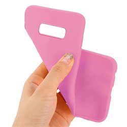 Funda Silicona Samsung G970 Galaxy S10e (Rosa)