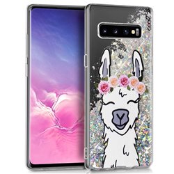 Carcasa Samsung G973 Galaxy S10 Glitter Llama