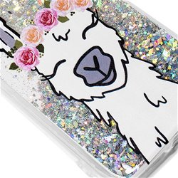 Carcasa Samsung G973 Galaxy S10 Glitter Llama