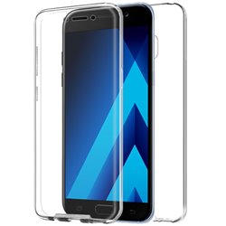 Funda Silicona 3D Samsung A520 Galaxy A5 (2017) (Transparente Frontal + Trasera)